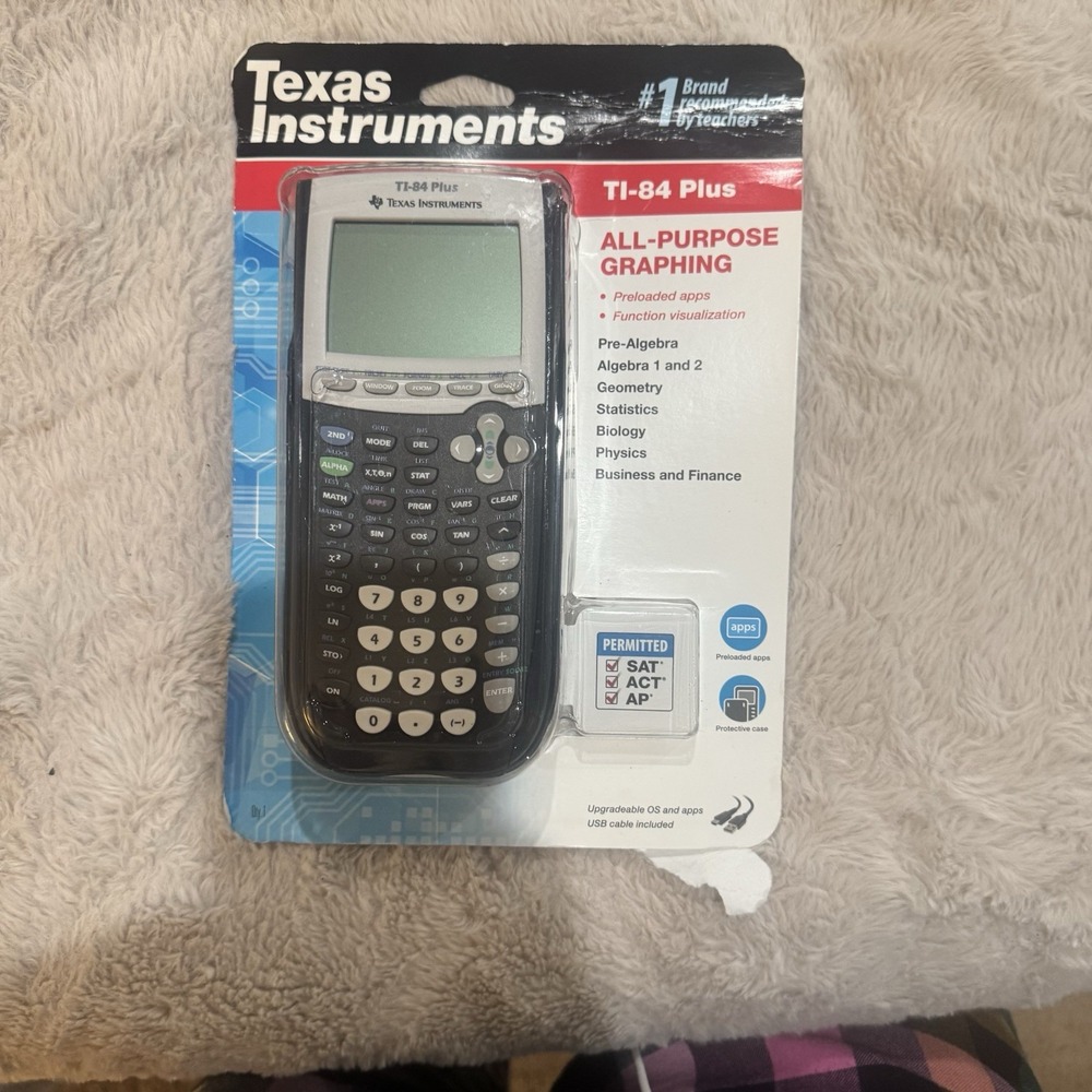 Texas Instruments TI-84 Plus CE Python Calculator - Black Brand New - Picture 2 of 4